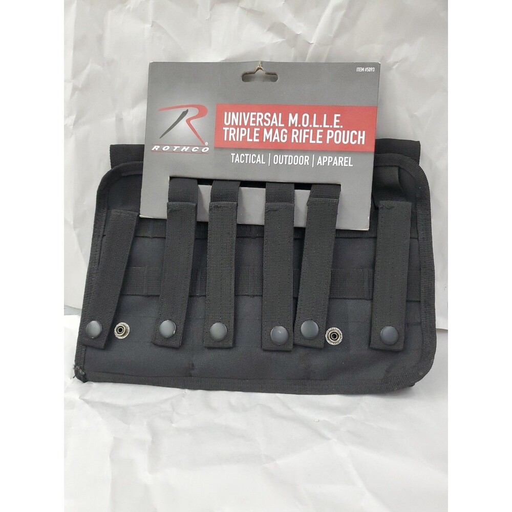 Rifle Pouch‎ Universal M.O.L.L.E. Triple Mag (Polyester)